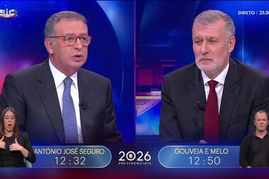 Gouveia e Melo critica Seguro: 'Candidato nem-nem'. 'Não utilizo o poder para humilhar subordinados' responde socialista