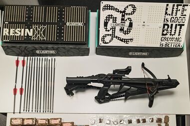 Material apreendido pela GNR ao traficante de 54 anos 
