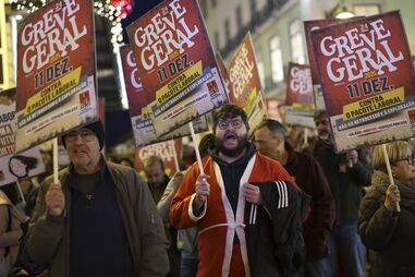 Pacote laboral do governo está na origem da greve geral
