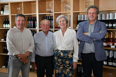 Carlos Pereira, Mário Figueiredo, Maria Helena Oliveira e Jaime Quendera, os membros da direção da cooperativa