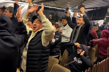 Na Faixa de Gaza torceu-se pela seleção da Palestina na Taça das Nações Árabes  