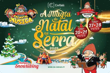 A magia do Natal na Serra está a chegar à Aldeia do Pai Natal, na Gralheira!