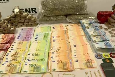 Seis detidos e apreendidos 18 quilos de droga e mais de 100 mil euros em Loulé