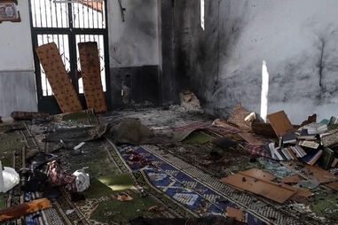 Explosão em mesquita