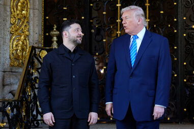 Zelensky e Trump reunidos abordam fim da guerra na Ucrânia