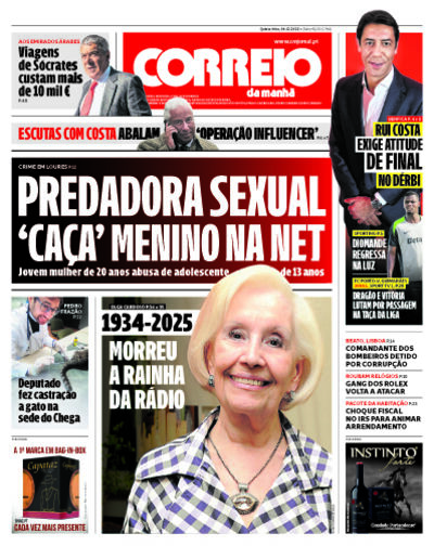 Capa do jornal
