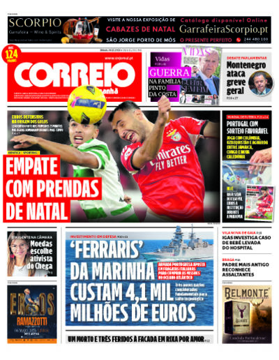 Capa do jornal