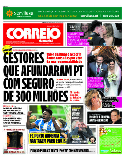 Capa do jornal