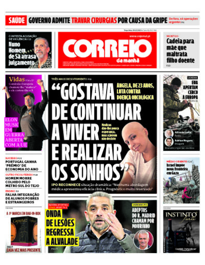 Capa do jornal