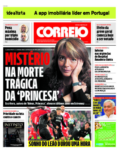 Capa do jornal