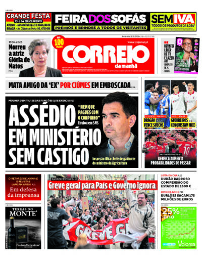 Capa do jornal