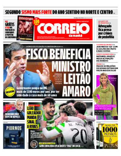 Capa do jornal