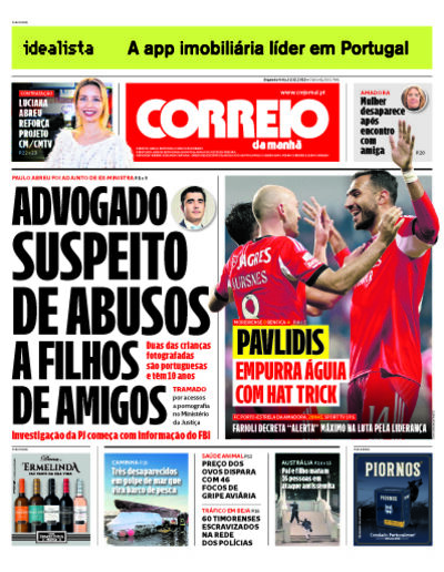 Capa do jornal