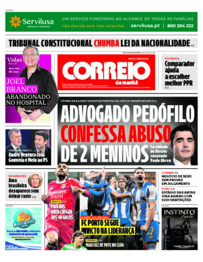 Capa do jornal