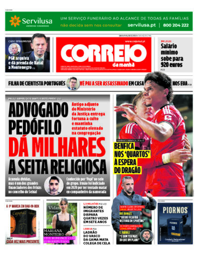 Capa do jornal