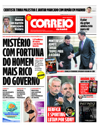 Capa do jornal