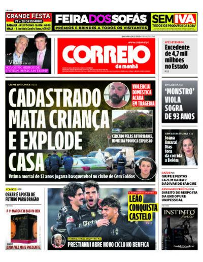 Capa do jornal