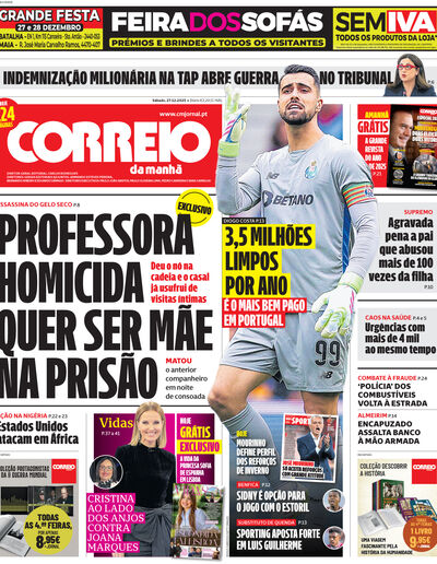Capa do jornal