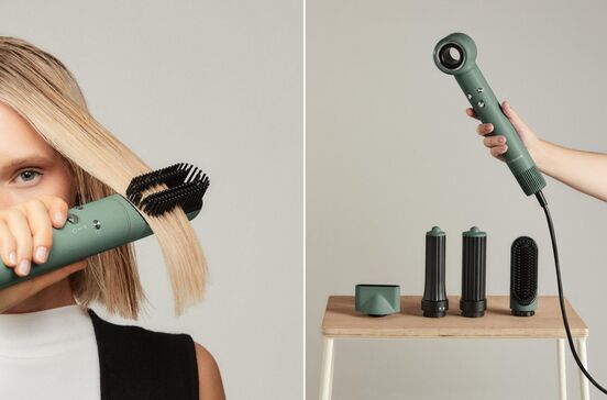 Conjunto de modeladores de cabelo CREATE ION para um cuidado profissional