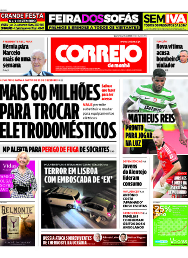 Capa do jornal