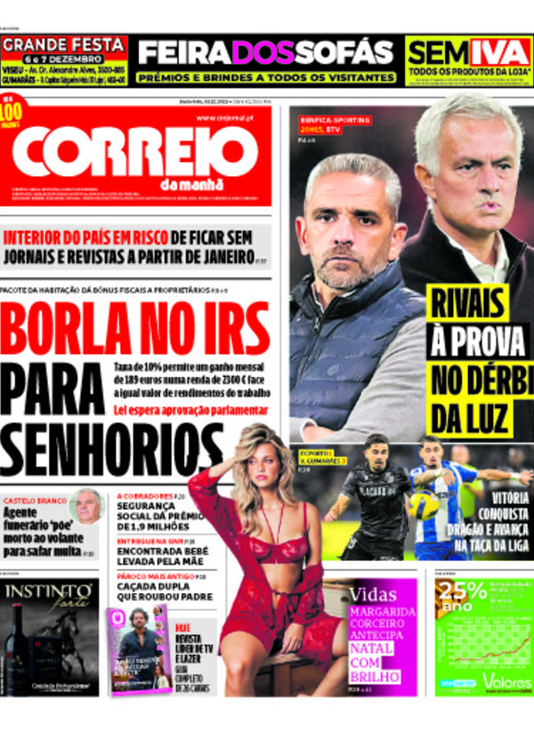 Capa do jornal