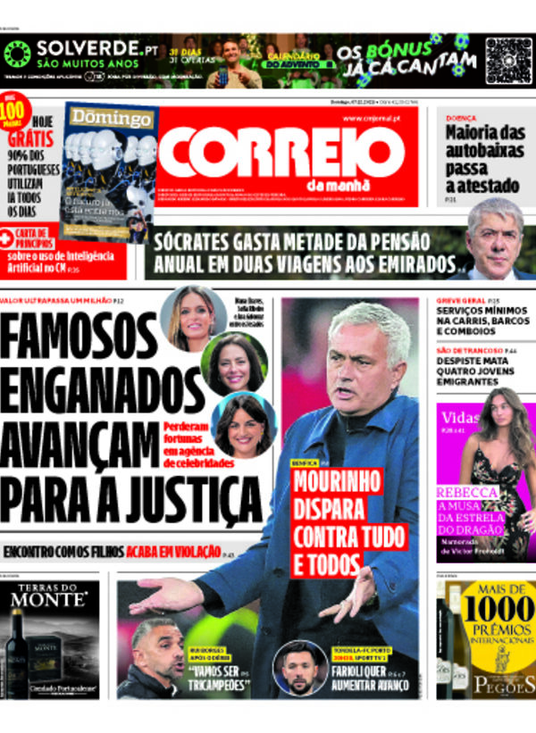 Capa do jornal