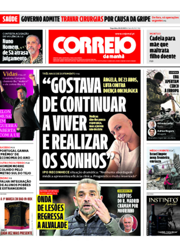 Capa do jornal