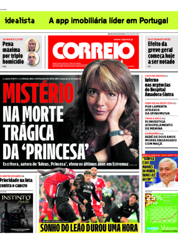 Capa do jornal