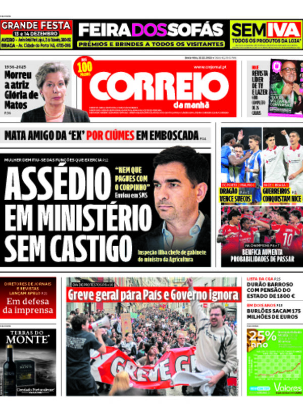 Capa do jornal