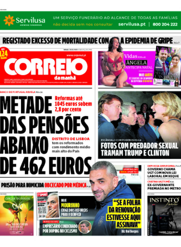 Capa do jornal