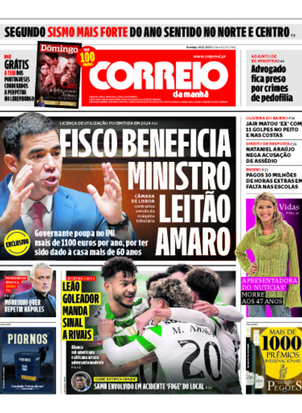 Capa do jornal