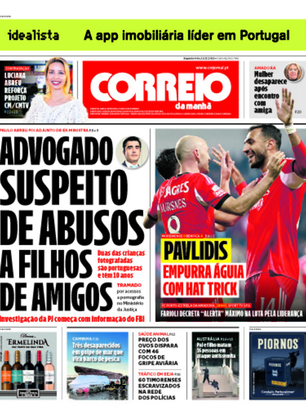 Capa do jornal