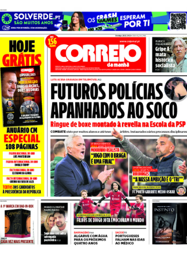 Capa do jornal