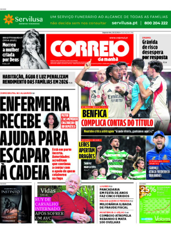 Capa do jornal