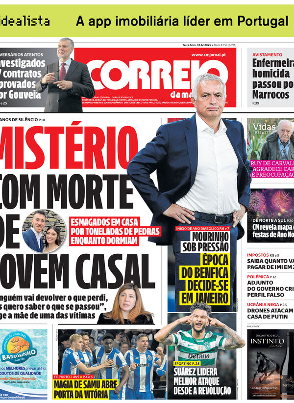 Capa do jornal