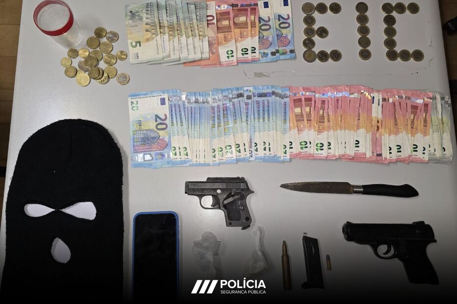 jovem detido por tráfico de droga