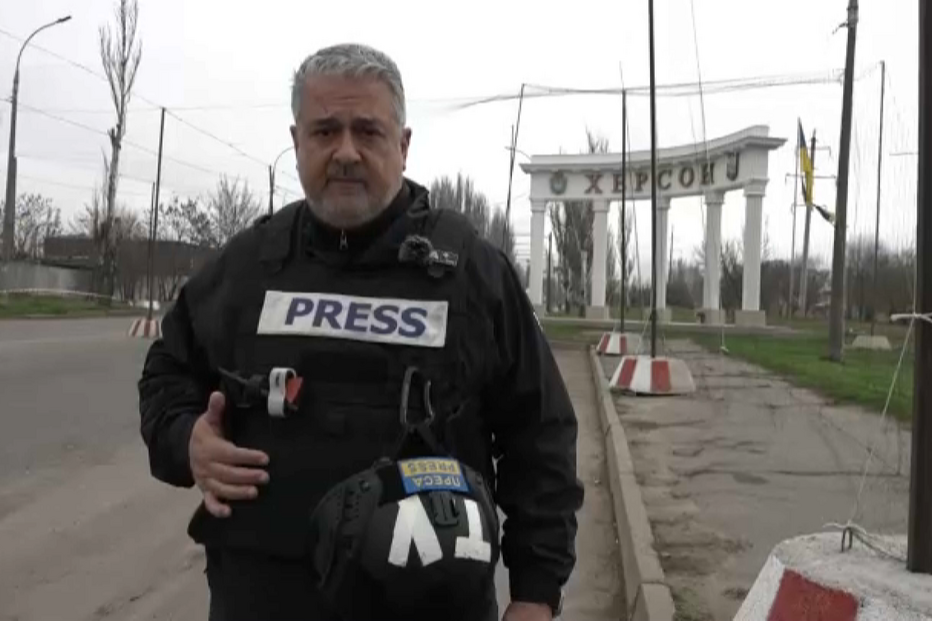 Das redes anti-drones às operações do Batalhão Bolivar: Repórteres do CM em Kherson, na linha da frente da guerra na Ucrânia