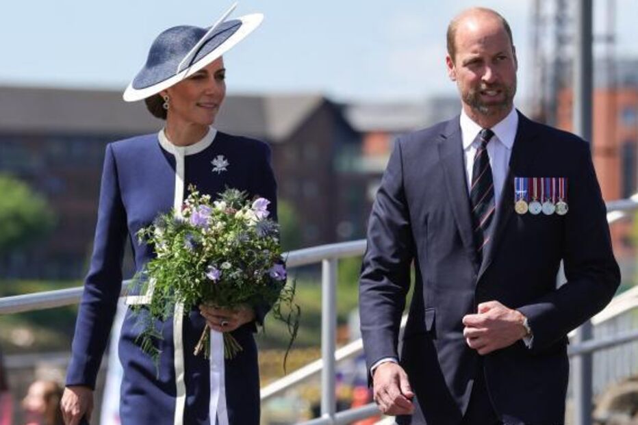 Kate e William visitam local, demonstrando união e apoio à comunidade local