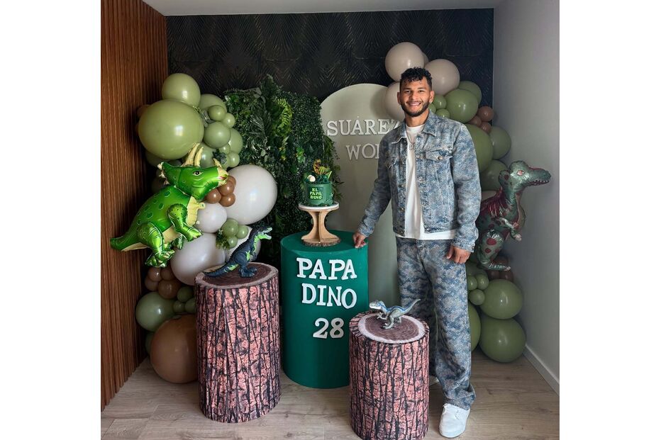 Luis Suárez celebra o 28º aniversário como 