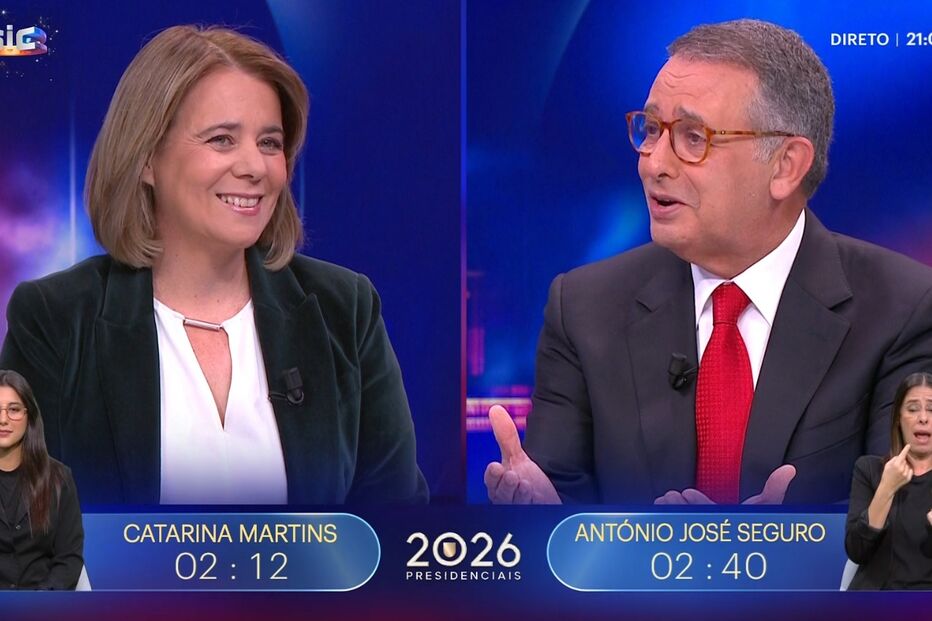 Catarina Martins e António José Seguro