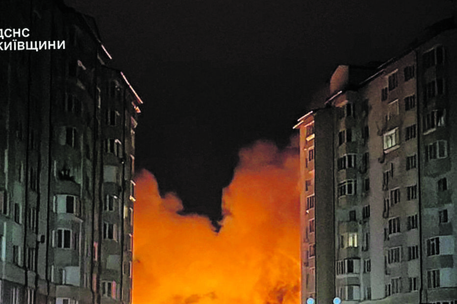 Mísseis e drones continuam a cair  em Kiev, apesar das defesas antiaéreas 