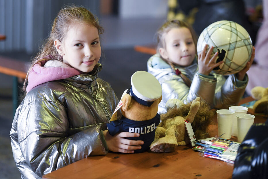 Crianças ucranianas