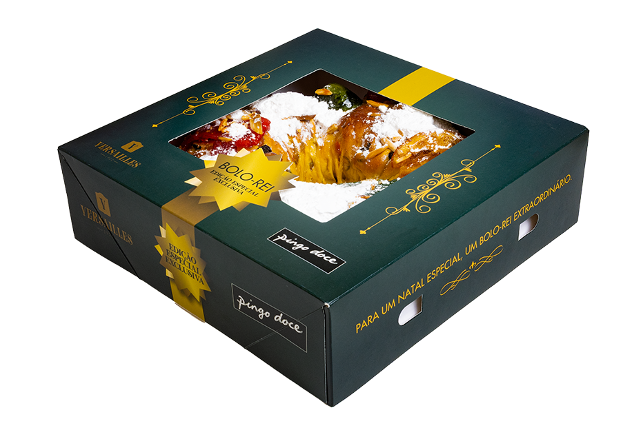 Bolo-rei Pingo Doce Versailles: edição especial para um Natal extraordinário