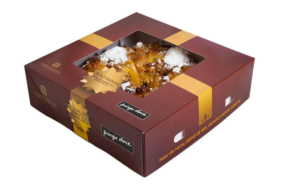 Bolo-rainha Pingo Doce Versailles: edição especial para um Natal digno de reis