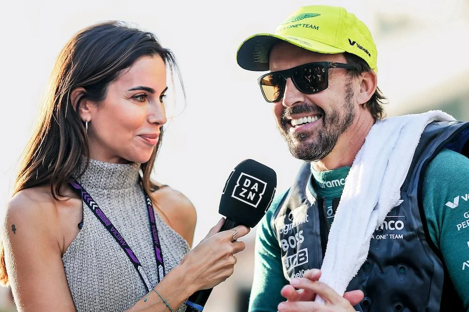 Melissa Jiménez e Fernando Alonso