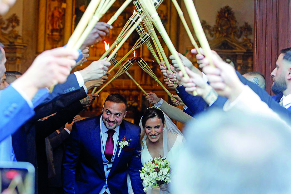 Casamento entre Rita Matias e Hélio Filipe