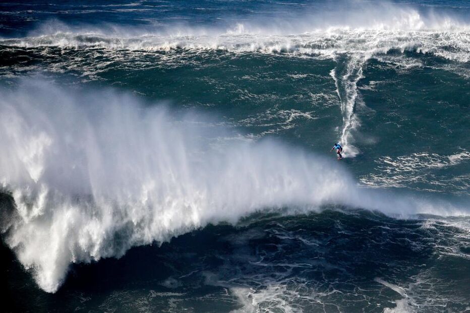 Ondas gigantes na Nazaré