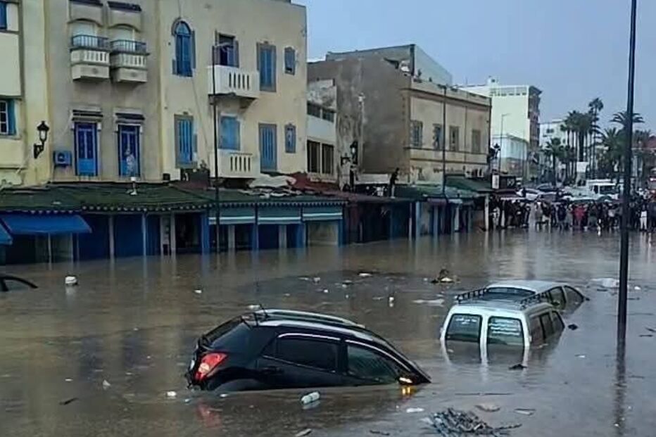 Cheias em Marrocos