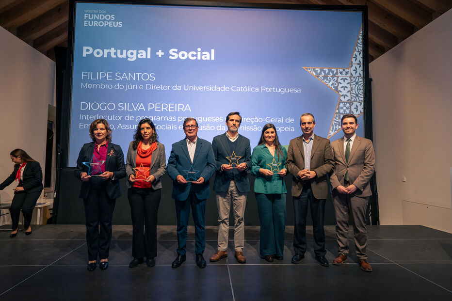 Prémios Fundos Europeus 2025 destacam projetos de economia, sustentabilidade e coesão social em Portugal