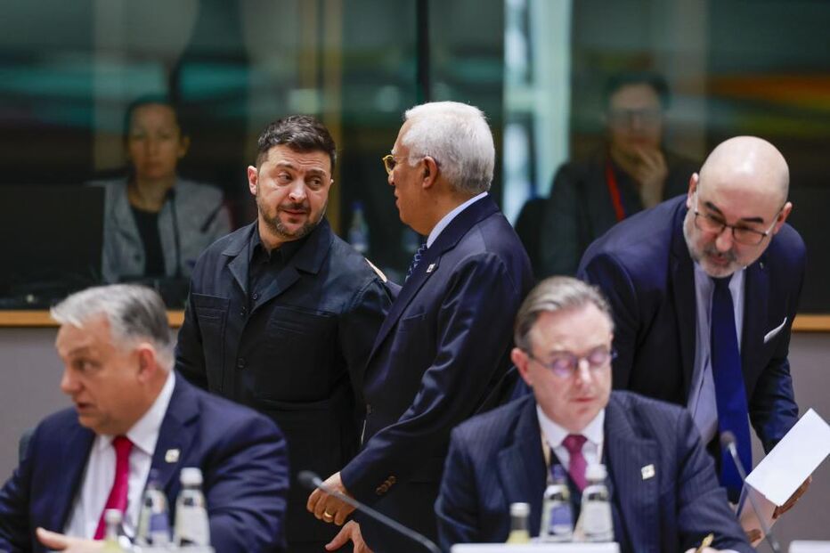 Líderes europeus debatem soluções para a Ucrânia em Bruxelas